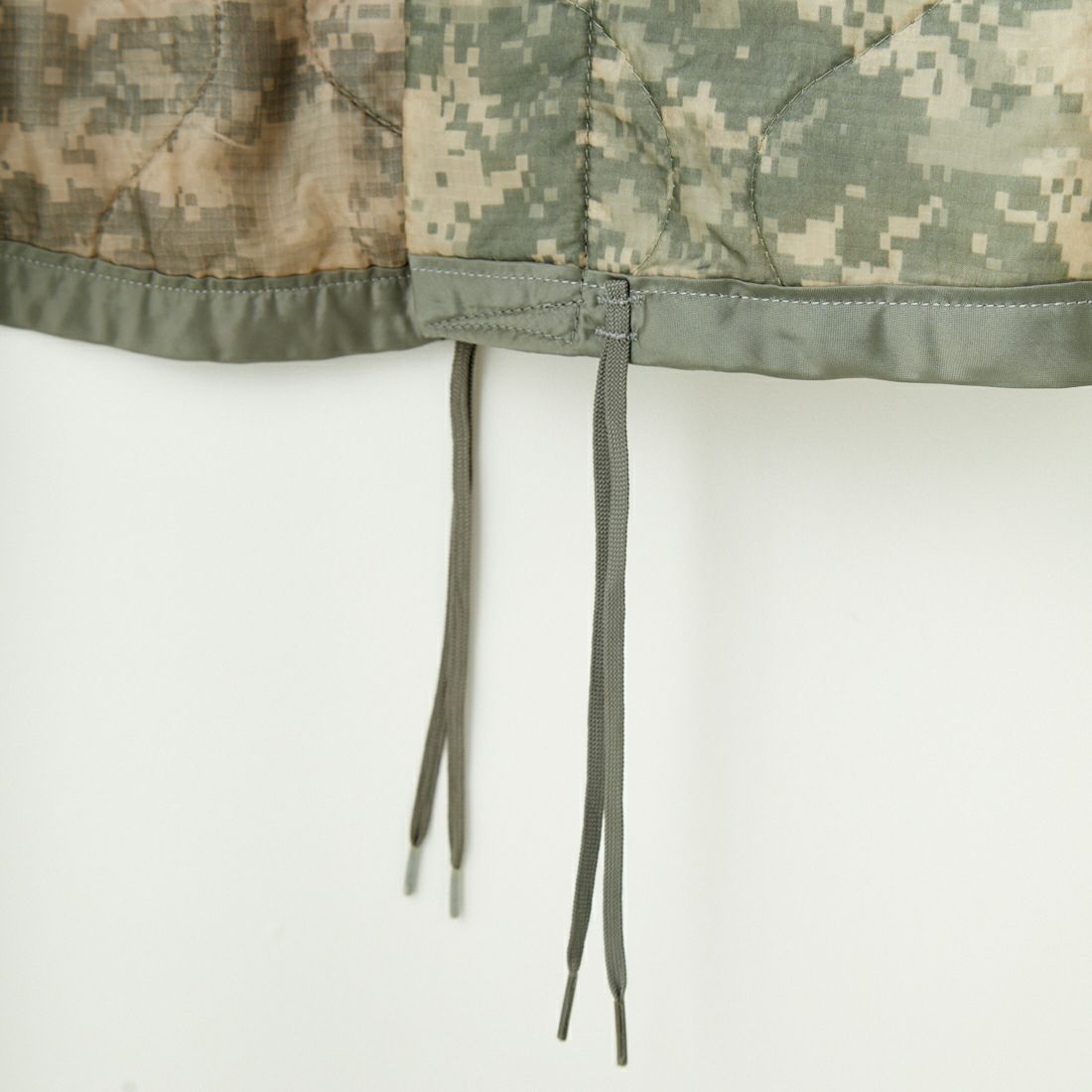 ODDMENT [オッドメント] キルティングロングコート [QUILTING-COAT] ACU CAMO