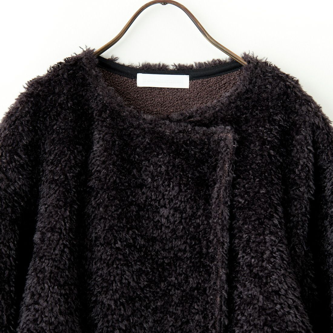 Jeans Factory Clothes [ジーンズファクトリークローズ] カールボアボレロ [21243071] 004 ﾌﾞﾗｯｸ