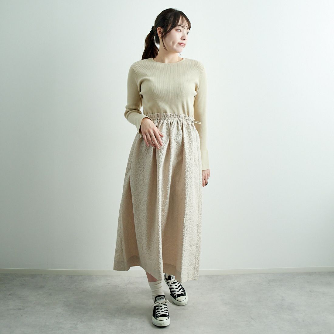 ｴｸﾘｭ&&モデル身長：167cm 着用サイズ：F&&