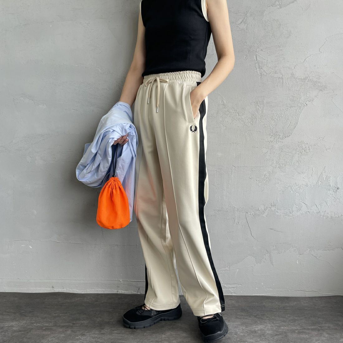 OAT/BLK&&モデル身長：160cm 着用サイズ：S&&