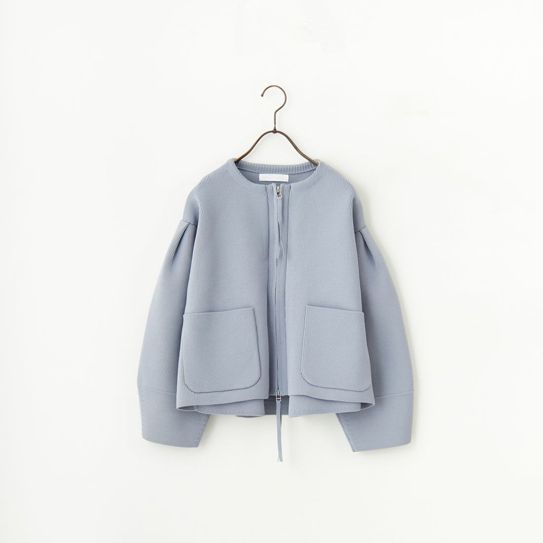 Jeans Factory Clothes [ジーンズファクトリークローズ] ランタンスリーブニットブルゾン [998-17535] 06 ｸﾞﾚｰ