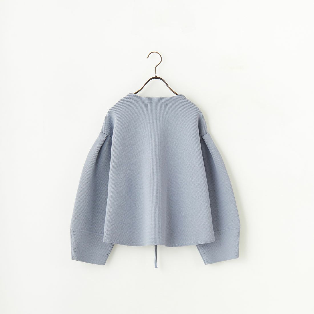 Jeans Factory Clothes [ジーンズファクトリークローズ] ランタンスリーブニットブルゾン [998-17535] 06 ｸﾞﾚｰ