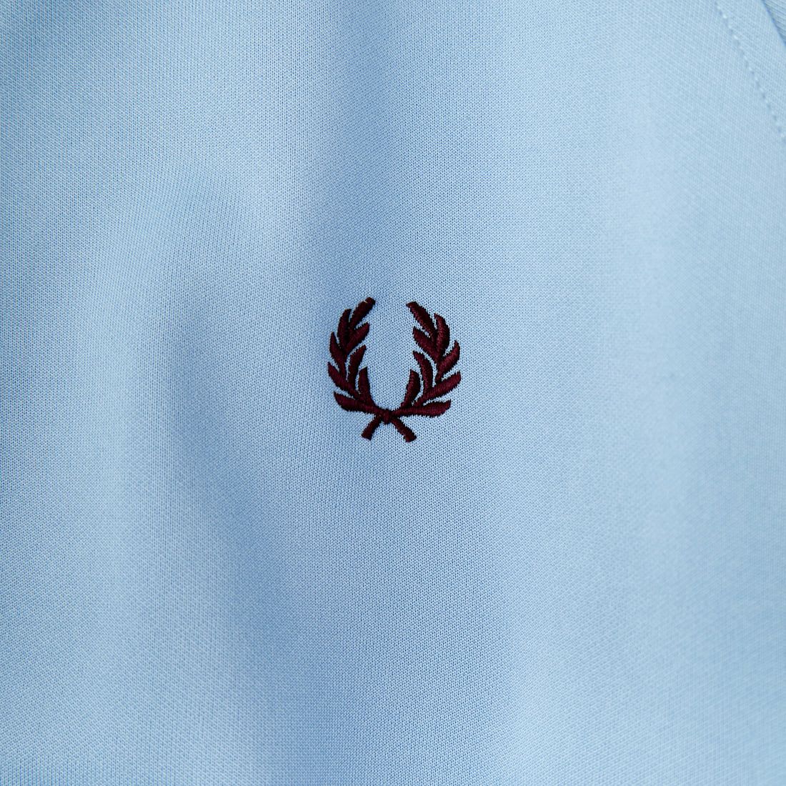 FRED PERRY [フレッドペリー] 別注 配色ライントラックジャケット [FPM-24A-025-JF] SKY/OXBLOO
