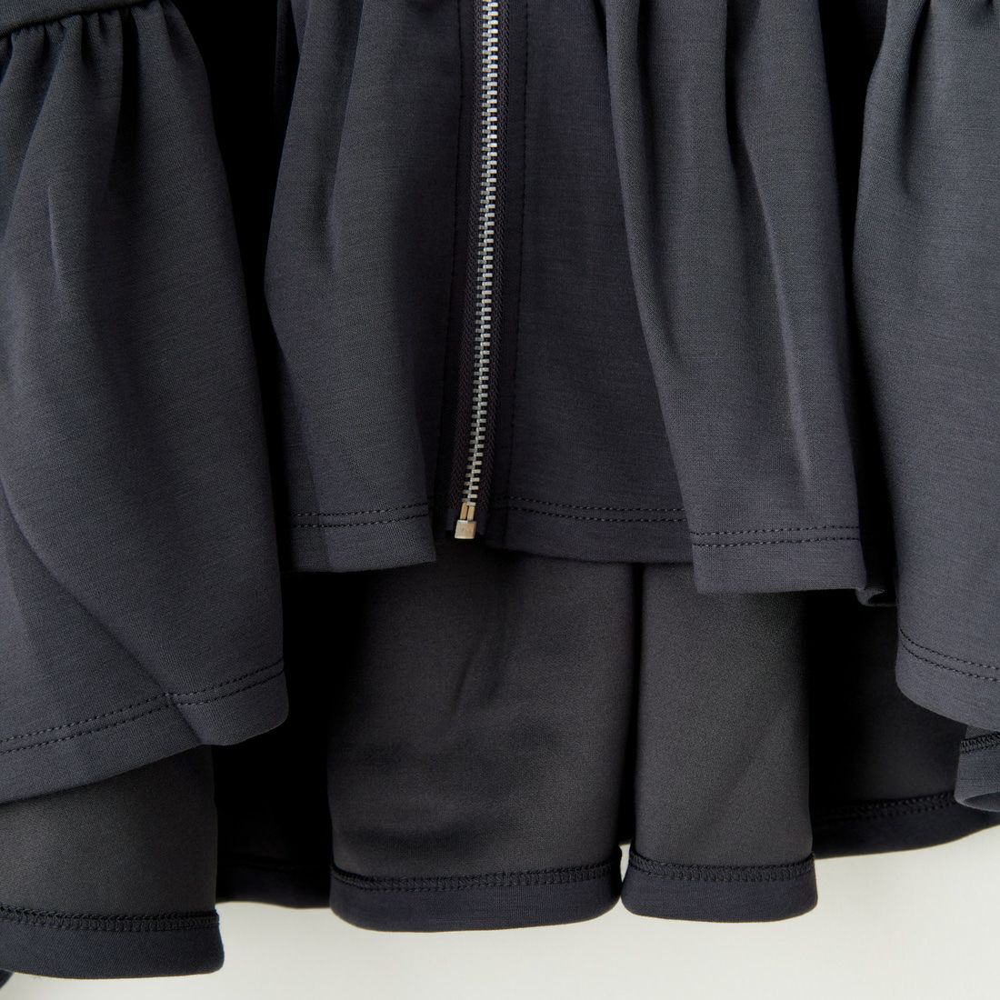 Jeans Factory Clothes [ジーンズファクトリークローズ] ダンボールニットスタンドブルゾン [7645518] C.GRAY