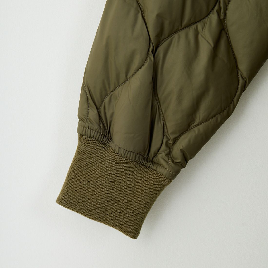 TAION [タイオン] MILITARY ソフトシェル オーバーサイズダウンコート [TAION-W104LSBPML-1-L] D.OLIVE