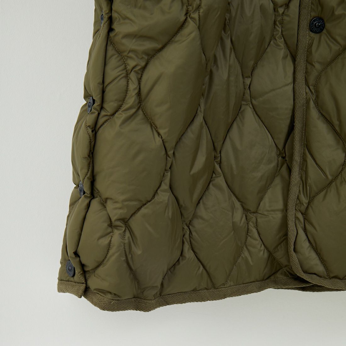 TAION [タイオン] MILITARY ソフトシェル オーバーサイズダウンコート [TAION-W104LSBPML-1-L] D.OLIVE