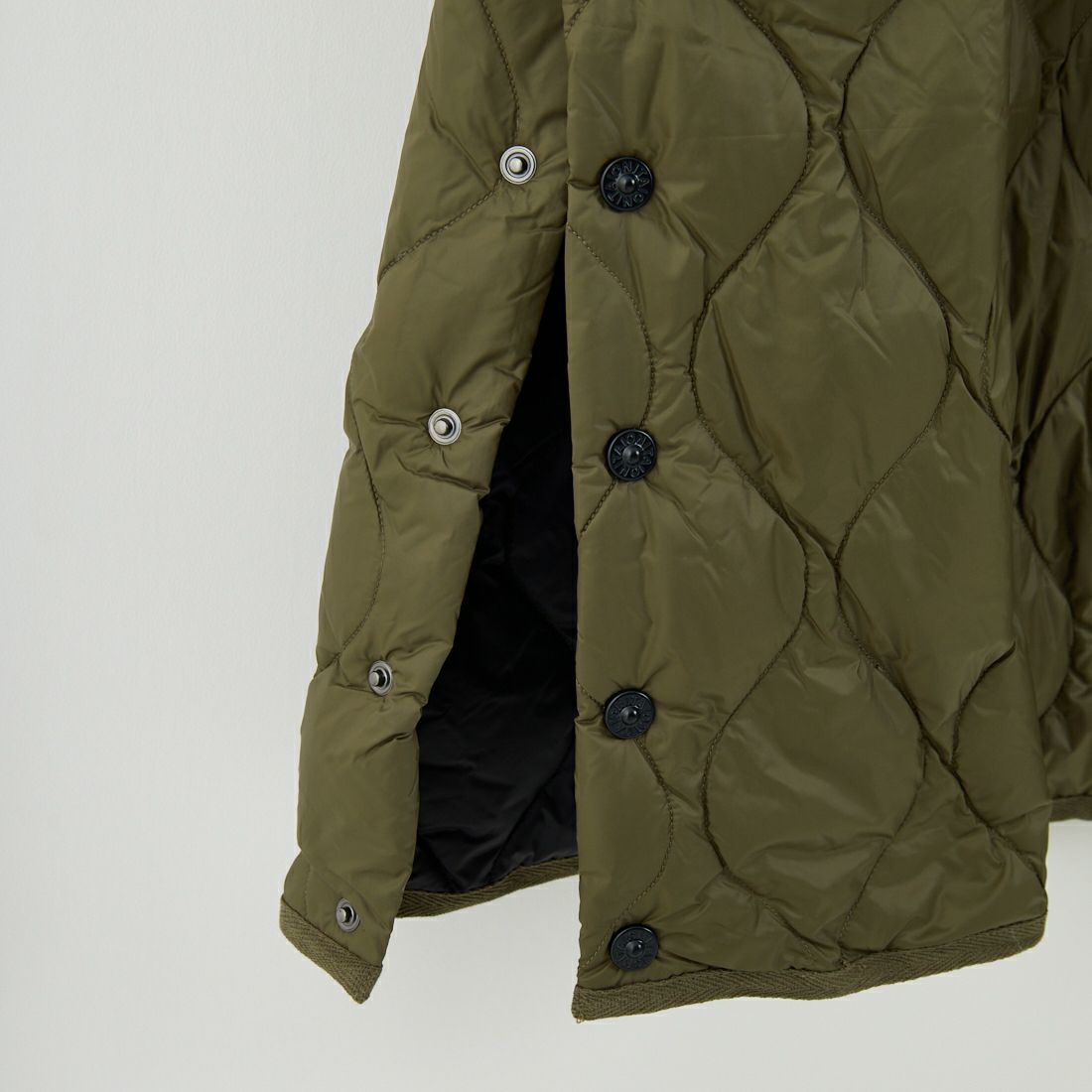 TAION [タイオン] MILITARY ソフトシェル オーバーサイズダウンコート [TAION-W104LSBPML-1-L] D.OLIVE