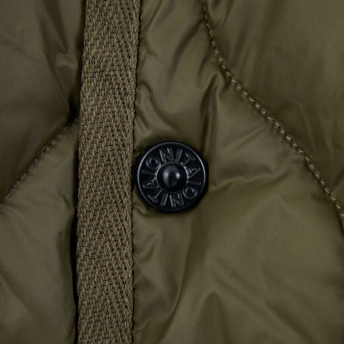 TAION [タイオン] MILITARY ソフトシェル オーバーサイズダウンコート [TAION-W104LSBPML-1-L] D.OLIVE