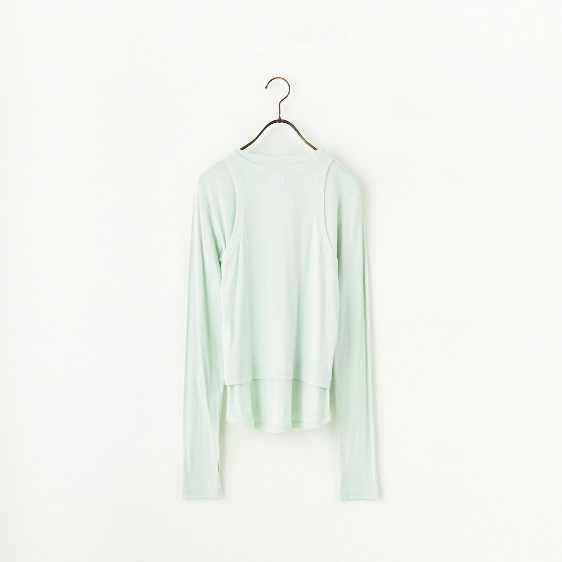 Robert P.Miller [ロバートピーミラー] 別注 2ピース タンクトップレイヤードシアーカットソー [RM251-1151IN-JF] MELON