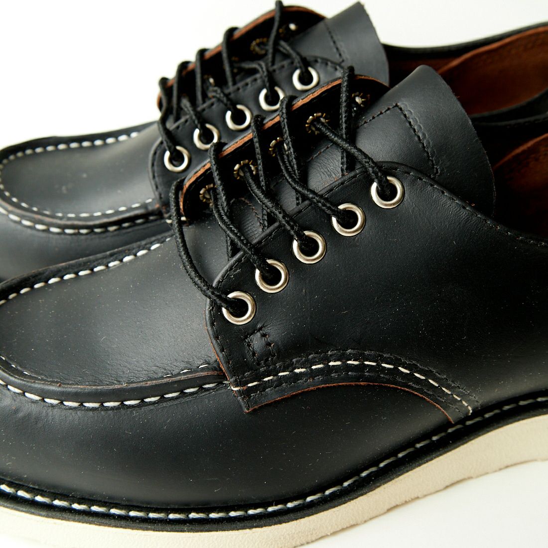 RED WING [レッドウィング] クラシックモック オックスフォード [8090] ﾌﾞﾗｯｸ ﾌﾟﾚｰ