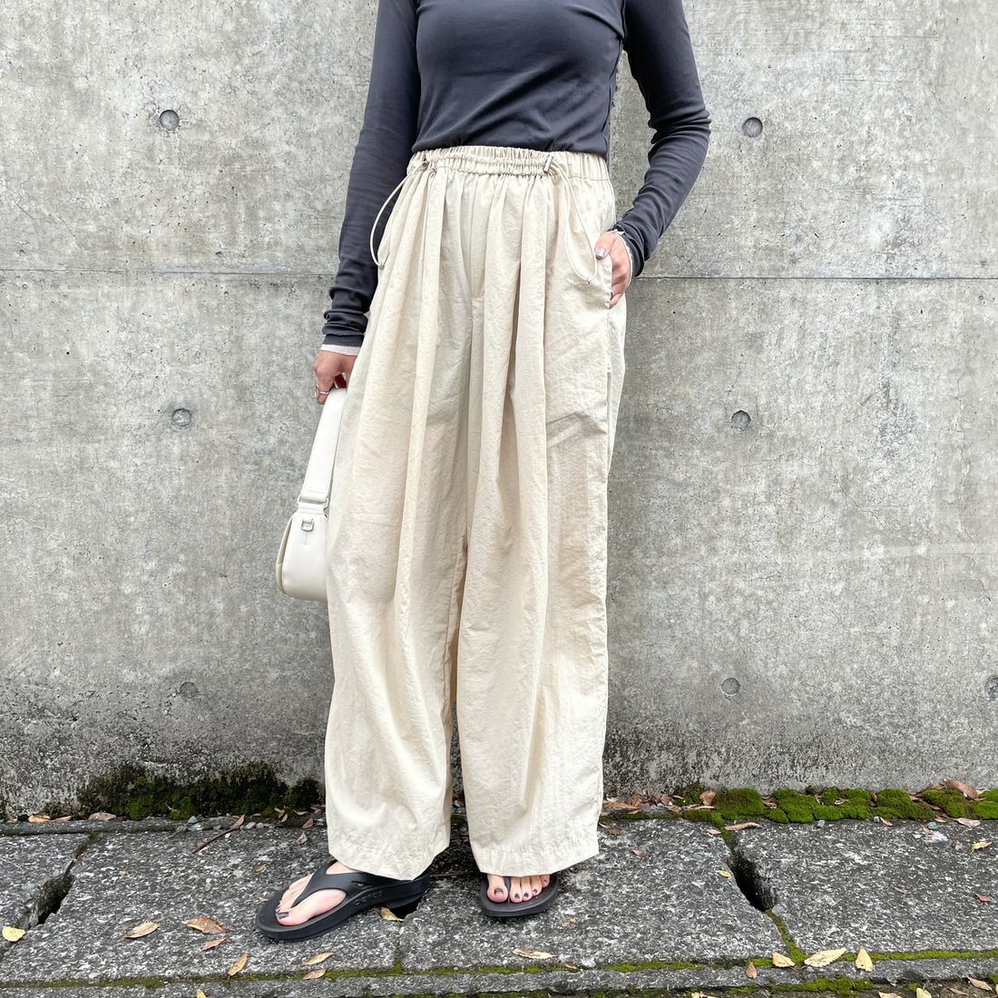 ﾍﾞｰｼﾞｭ&&モデル身長：159cm 着用サイズ：F&&