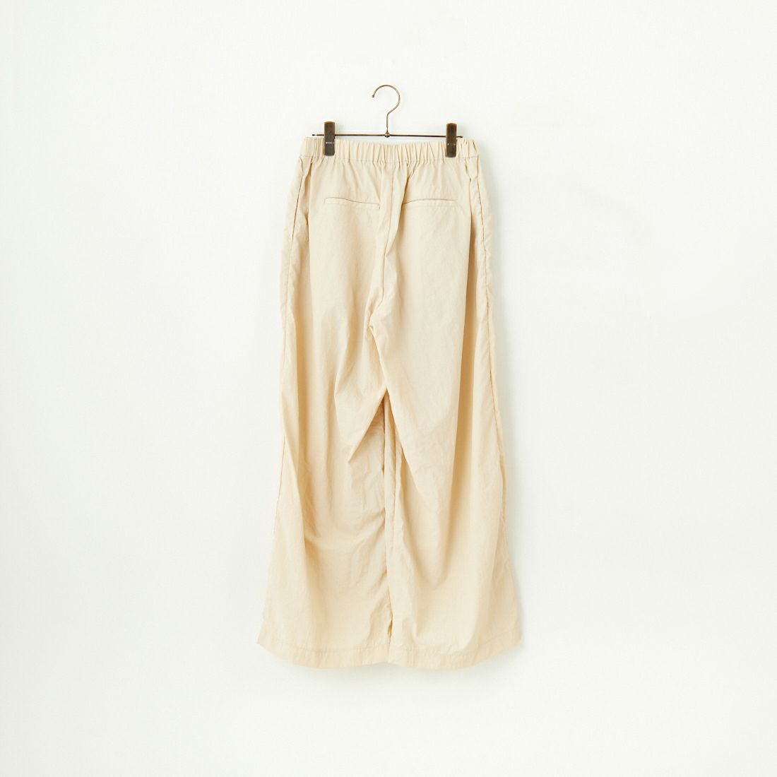 Jeans Factory Clothes [ジーンズファクトリークローズ] ドローコードナイロンワイドパンツ [IN12-PT-5] ﾍﾞｰｼﾞｭ