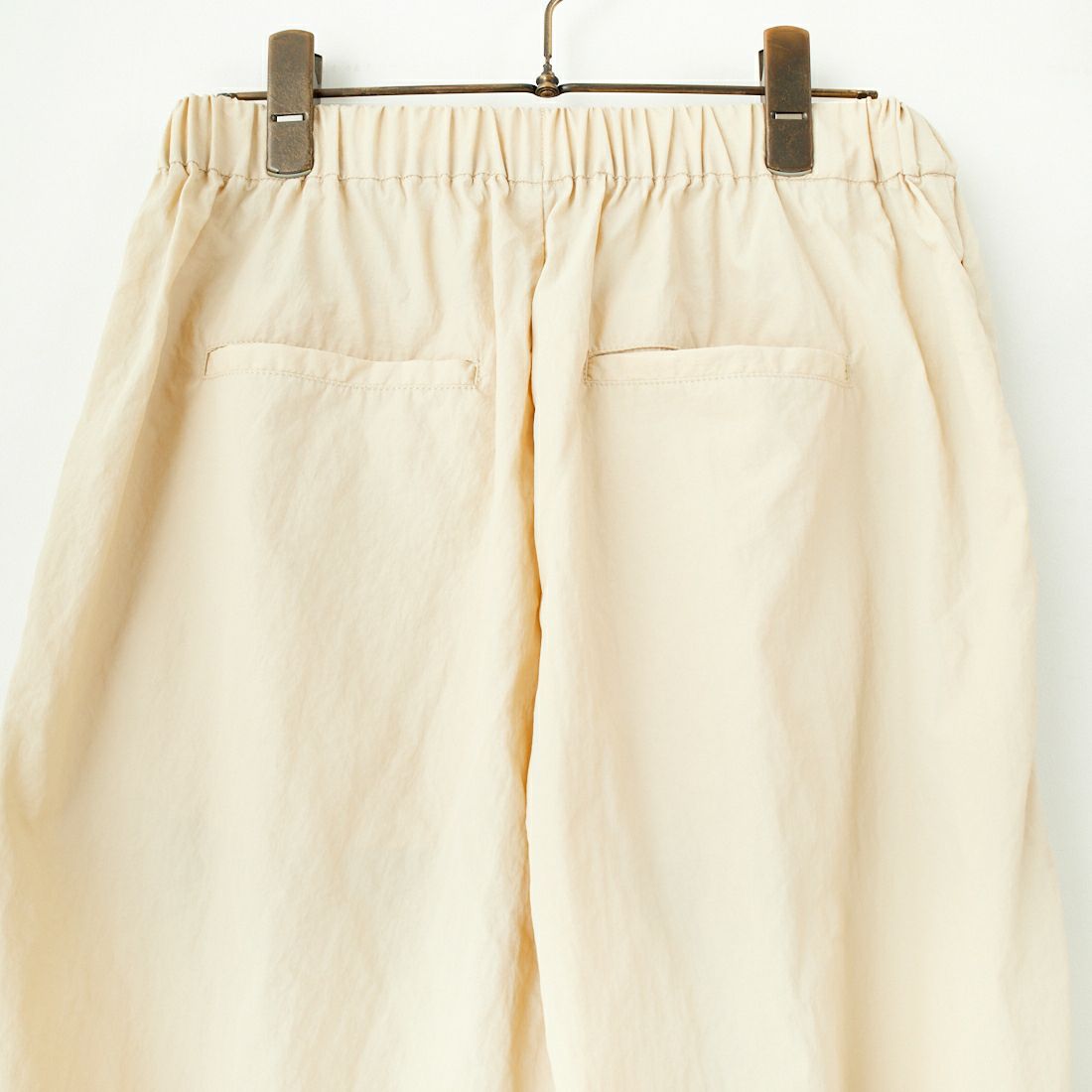 Jeans Factory Clothes [ジーンズファクトリークローズ] ドローコードナイロンワイドパンツ [IN12-PT-5] ﾍﾞｰｼﾞｭ