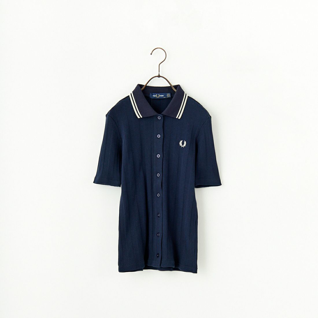 FRED PERRY [フレッドペリー] 別注 ツインティップライン リブ