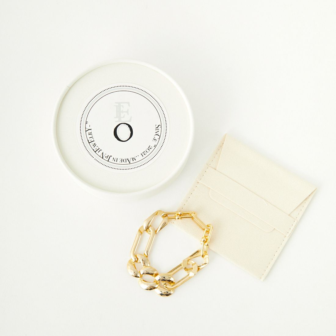 EO [イオ] チェーンブレスレット [EO25SS-20] GD