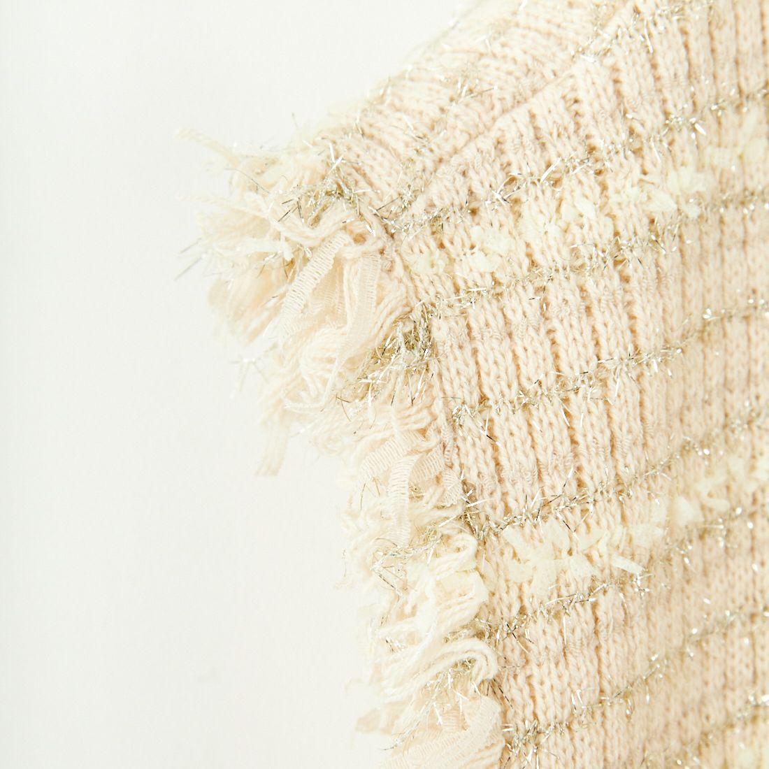 Jeans Factory Clothes [ジーンズファクトリークローズ] ニットツイードベスト [11243809] ｵﾌ