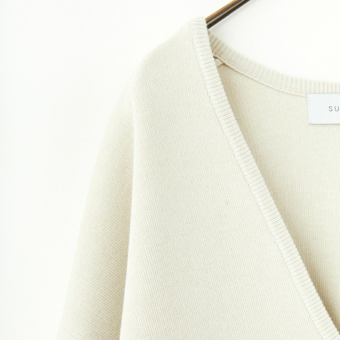 SUGAR ROSE [シュガーローズ] Vネックオーバーサイズニット [246901] 02 IVORY