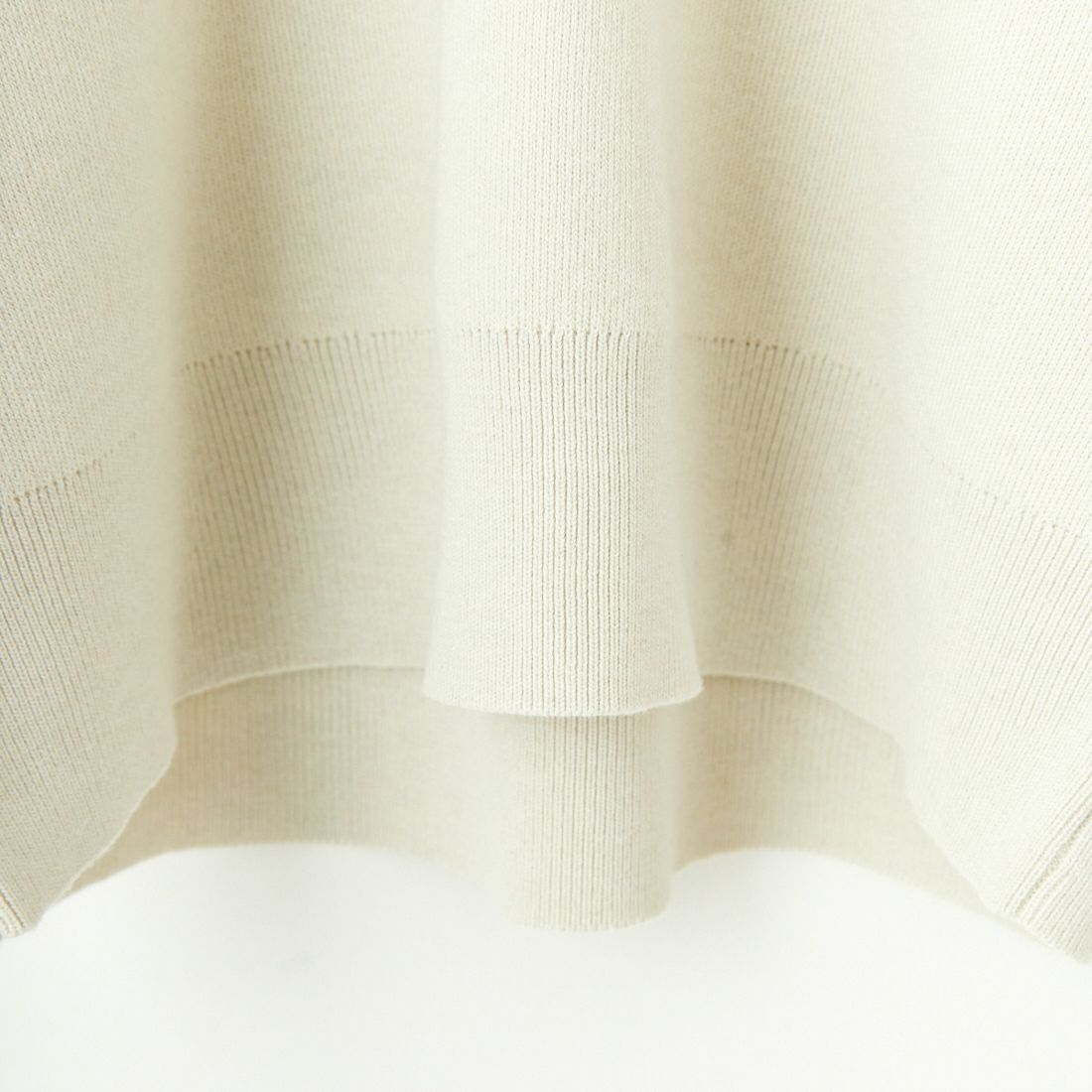 SUGAR ROSE [シュガーローズ] Vネックオーバーサイズニット [246901] 02 IVORY