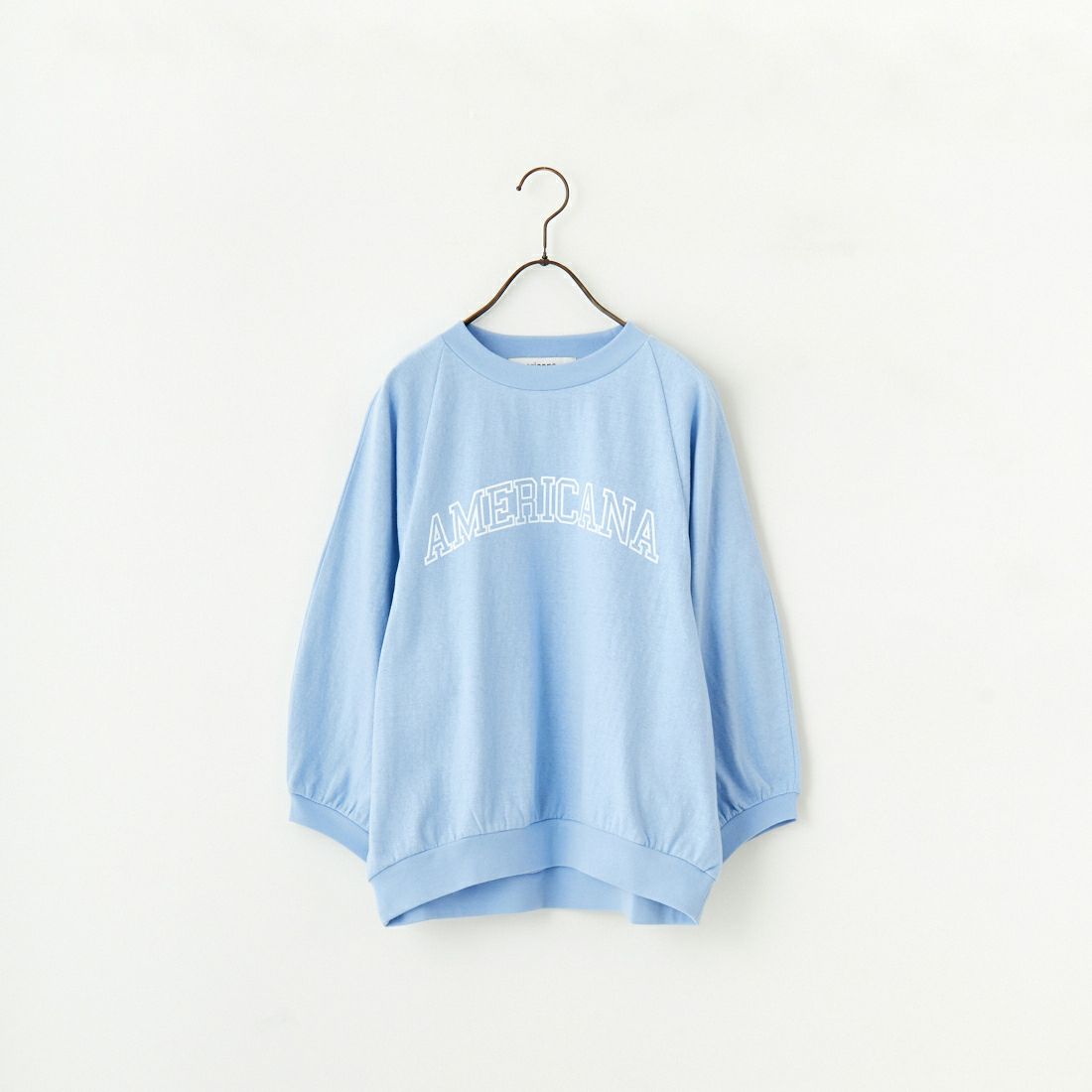 Americana × JEANS FACTORY [アメリカーナ × ジーンズファクトリー] 別注 7分袖 ラグランスリーブプリントTシャツ [ASO-777-1-JF] ｻｯｸｽ