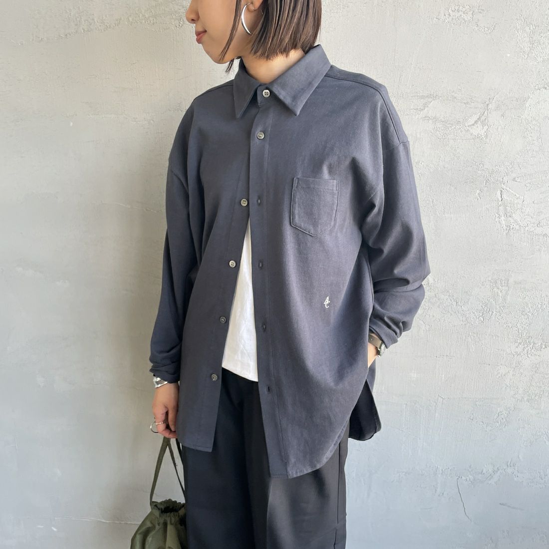 ｽﾐｸﾛ&&モデル身長：159cm 着用サイズ：ONE SIZE&&