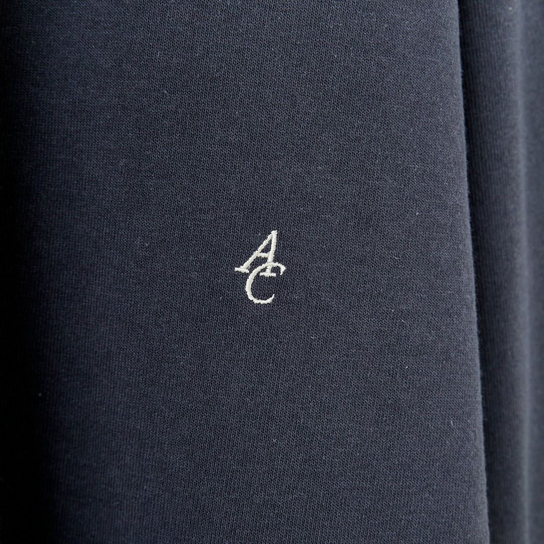 Americana × JEANS FACTORY [アメリカーナ × ジーンズファクトリー] 別注 ワンポイントロゴ刺繍 コットンジャージーポロ襟カットソーシャツ [ASO-778-1-JF] ｽﾐｸﾛ
