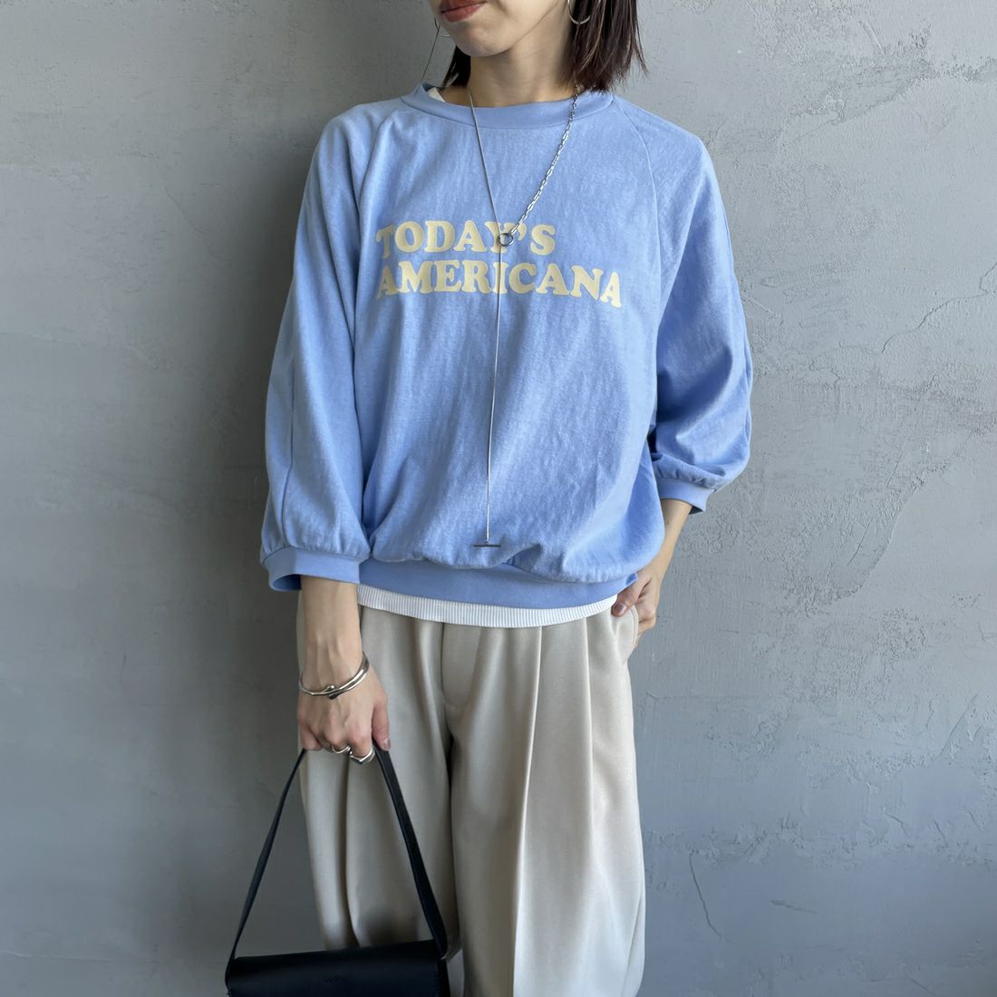 ｻｯｸｽ&&モデル身長：158cm 着用サイズ：ONE SIZE&&