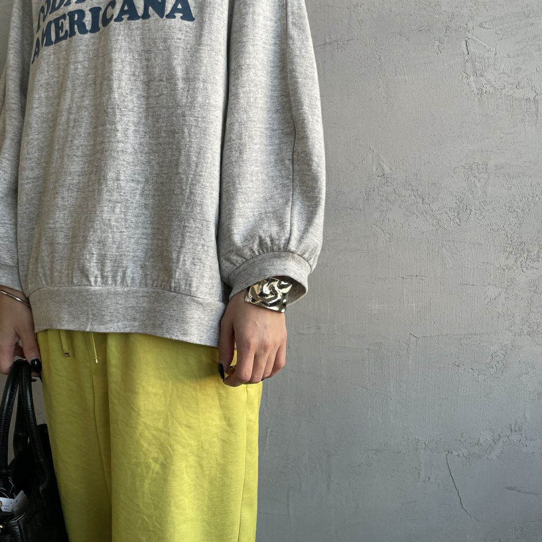 Americana × JEANS FACTORY [アメリカーナ × ジーンズファクトリー] 別注 7分袖 ラグランスリーブプリントTシャツ [ASO-777-2-JF] ﾓｸｸﾞﾚｰ