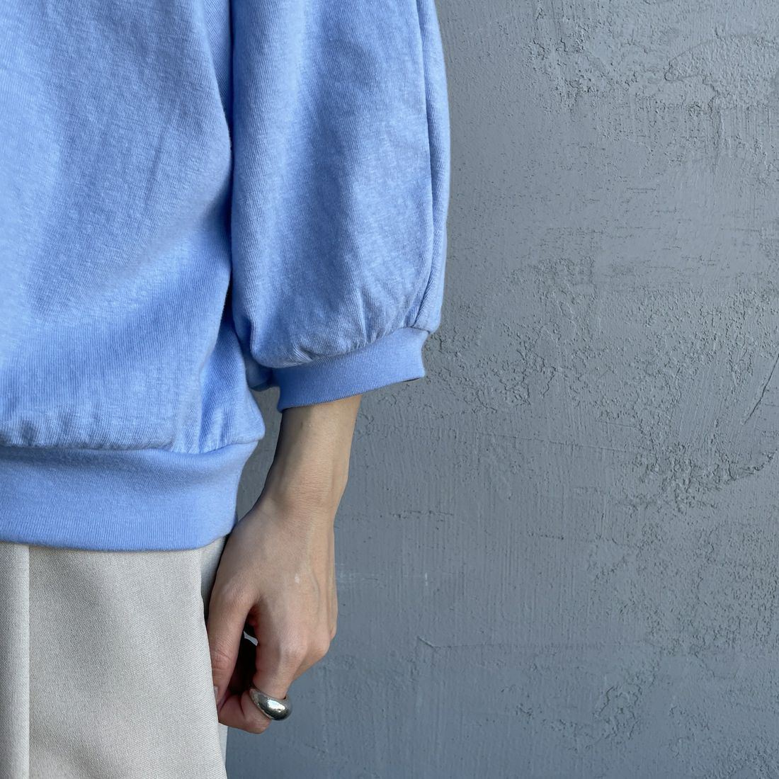 Americana × JEANS FACTORY [アメリカーナ × ジーンズファクトリー] 別注 7分袖 ラグランスリーブプリントTシャツ [ASO-777-2-JF] ｻｯｸｽ