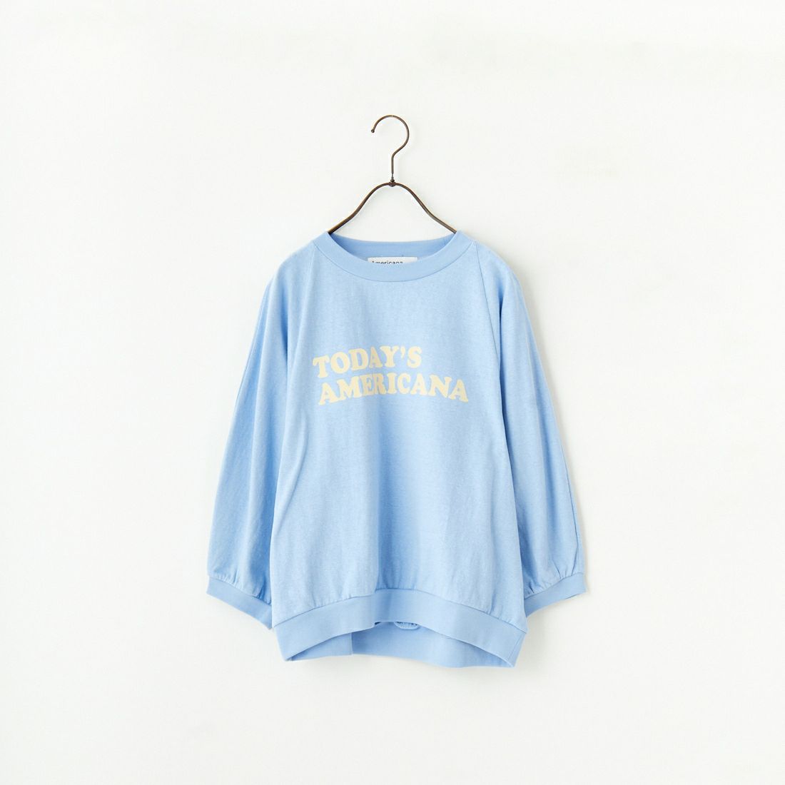 Americana × JEANS FACTORY [アメリカーナ × ジーンズファクトリー] 別注 7分袖 ラグランスリーブプリントTシャツ [ASO-777-2-JF] ｻｯｸｽ