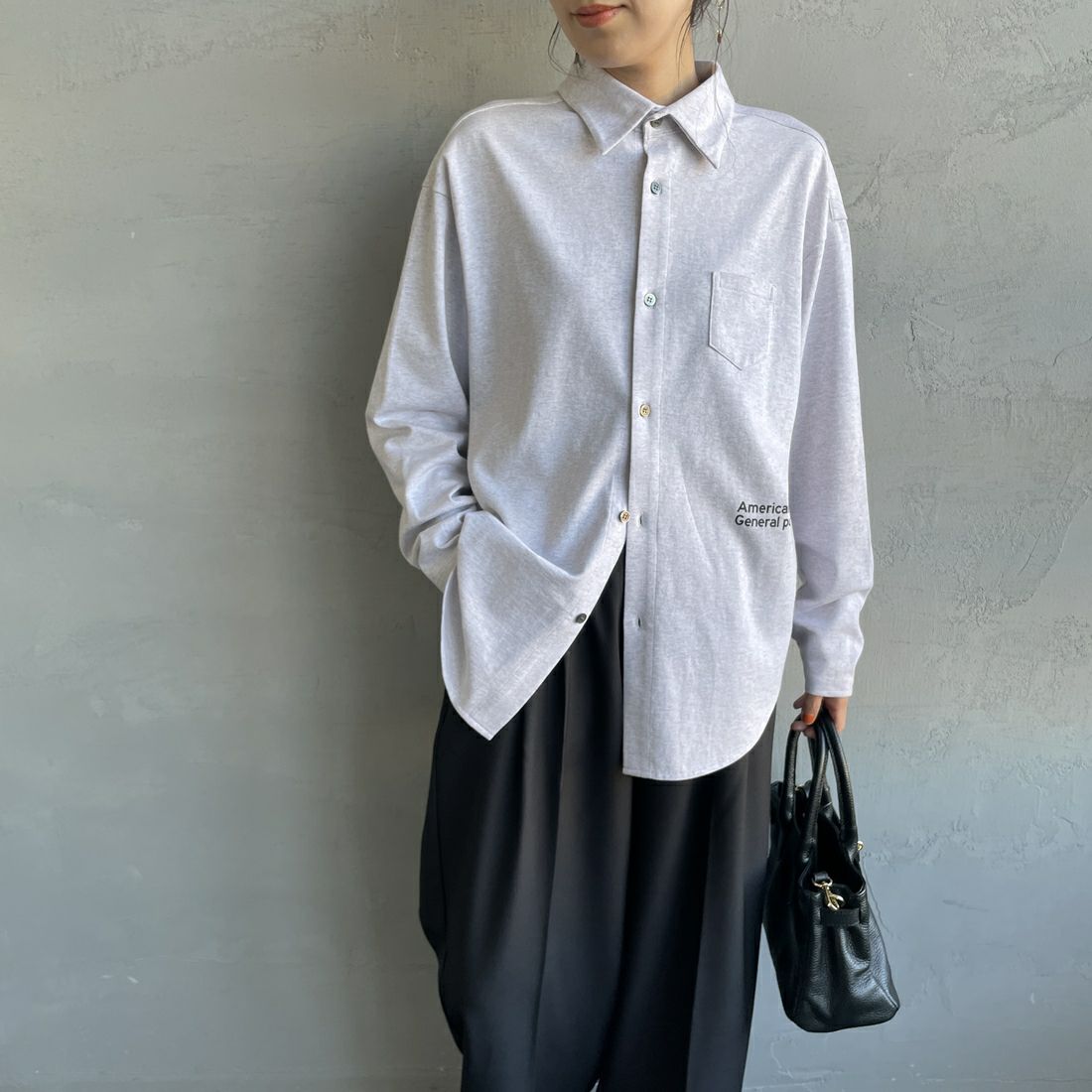 ｱｯｼｭｸﾞﾚｰ&&モデル身長：160cm 着用サイズ：ONE SIZE&&