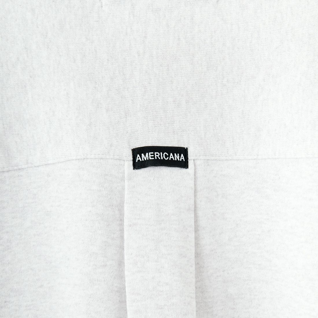 Americana × JEANS FACTORY [アメリカーナ × ジーンズファクトリー] 別注 コットンジャージー ポロ襟カットソーシャツ [ASO-778-2-JF] ｱｯｼｭｸﾞﾚｰ