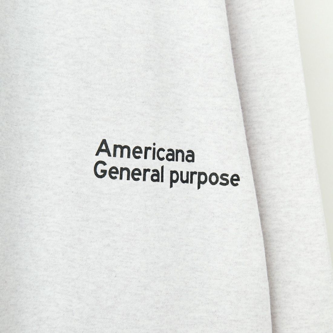 Americana × JEANS FACTORY [アメリカーナ × ジーンズファクトリー] 別注 コットンジャージー ポロ襟カットソーシャツ [ASO-778-2-JF] ｱｯｼｭｸﾞﾚｰ