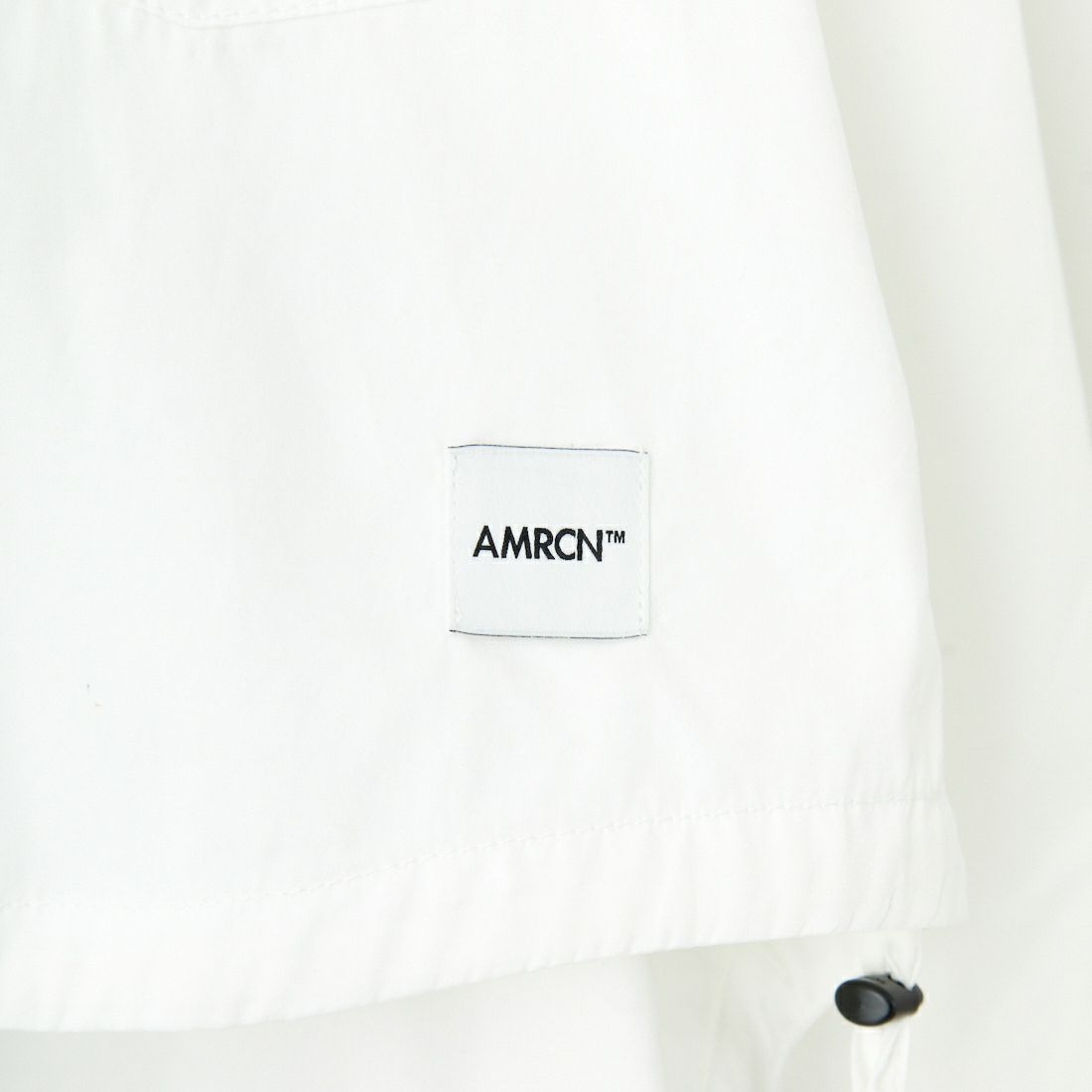 Americana × JEANS FACTORY [アメリカーナ × ジーンズファクトリー] 別注 ショート丈 フードシャツジャケット [ASO-L-779-1-JF] ﾎﾜｲﾄ
