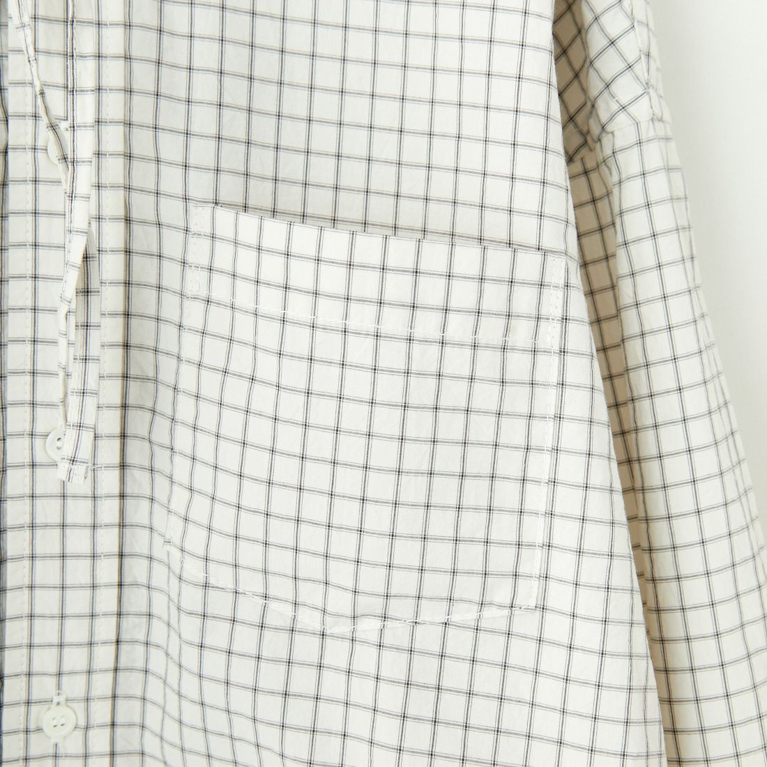 Americana × JEANS FACTORY [アメリカーナ × ジーンズファクトリー] 別注 フード付き チェックシャツアウター [ASO-L-779-2-JF] ｷﾅﾘ
