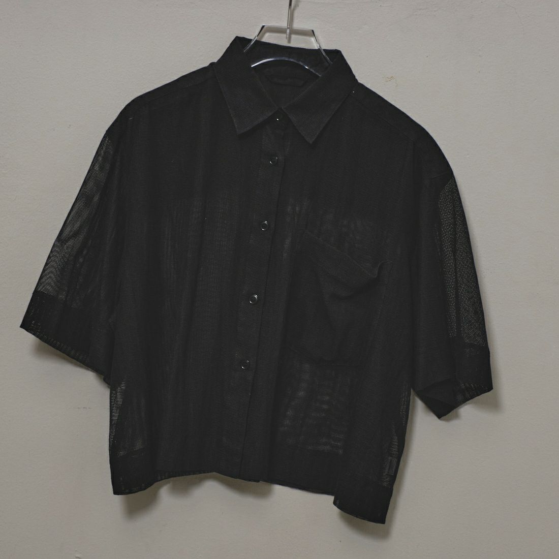 TODAYFUL [トゥデイフル] メッシュショートシャツ [12510407] BLK