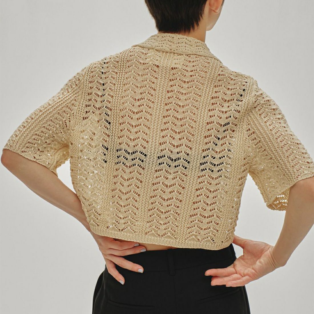 予約商品】TODAYFUL [トゥデイフル] レースニットシャツ [12510516 