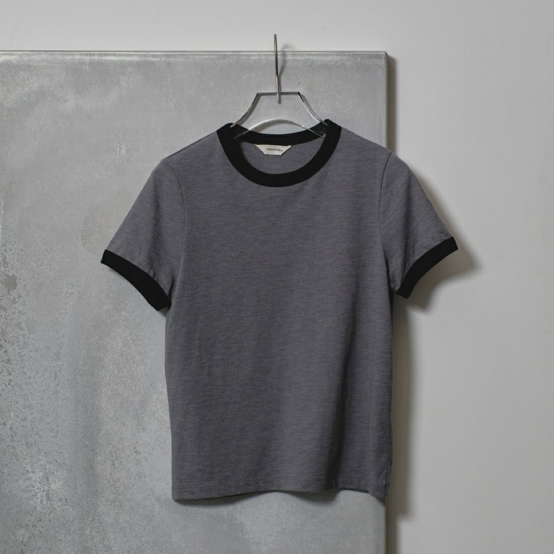 TODAYFUL [トゥデイフル] コンパクトリンガーTシャツ [12510608] GRY