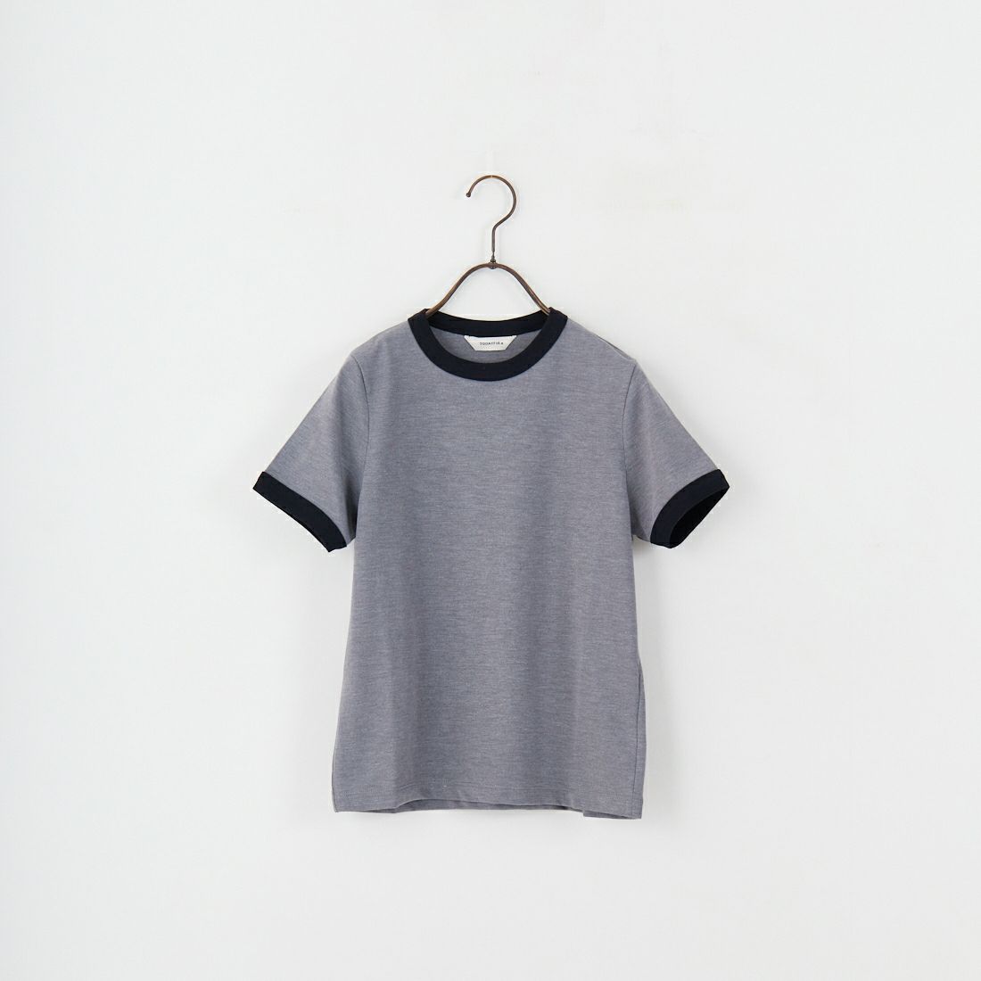 TODAYFUL [トゥデイフル] コンパクトリンガーTシャツ [12510608] GRY