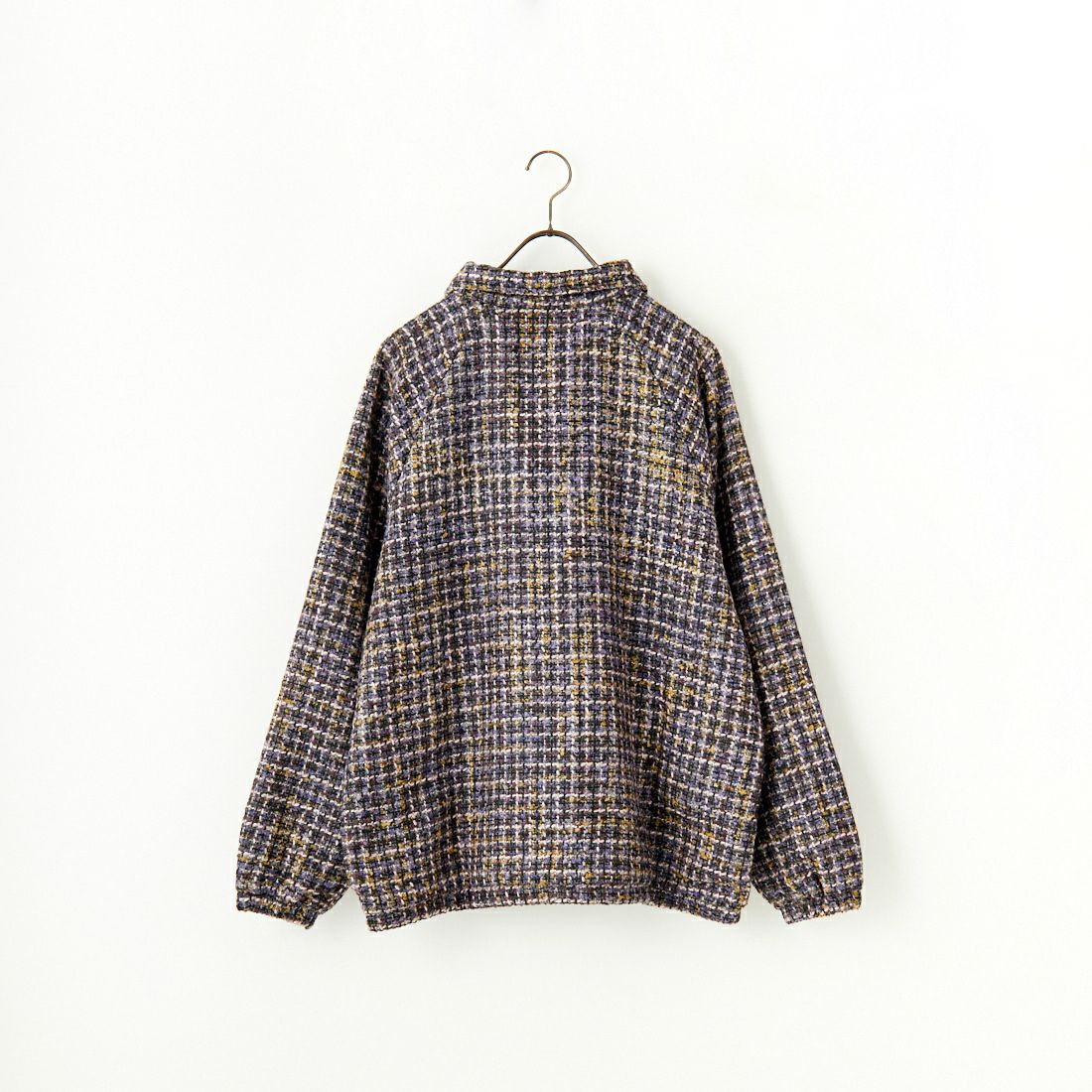 33Degrees [サーティスリーディグリーズ] ミックスツイードドリズラー [TDR-244-071] B GREY