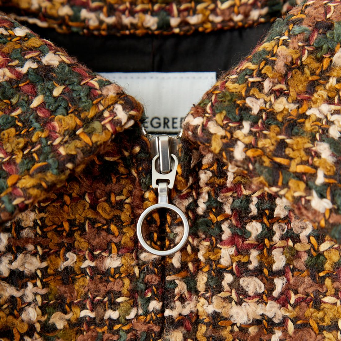 33Degrees [サーティスリーディグリーズ] ミックスツイードドリズラー [TDR-244-071] A BROWN