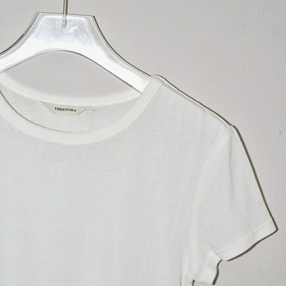 TODAYFUL [トゥデイフル] コンパクトシアーTシャツ [12420612] WHT