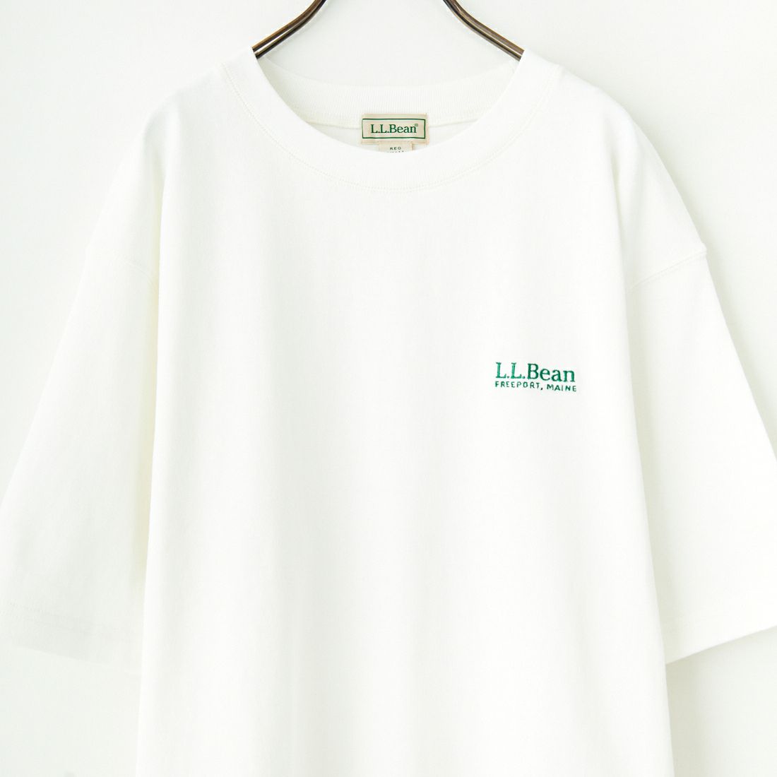 L.L.BEAN [エルエルビーン] Union ショートスリーブTシャツ [5275-0038] 09 WHITE
