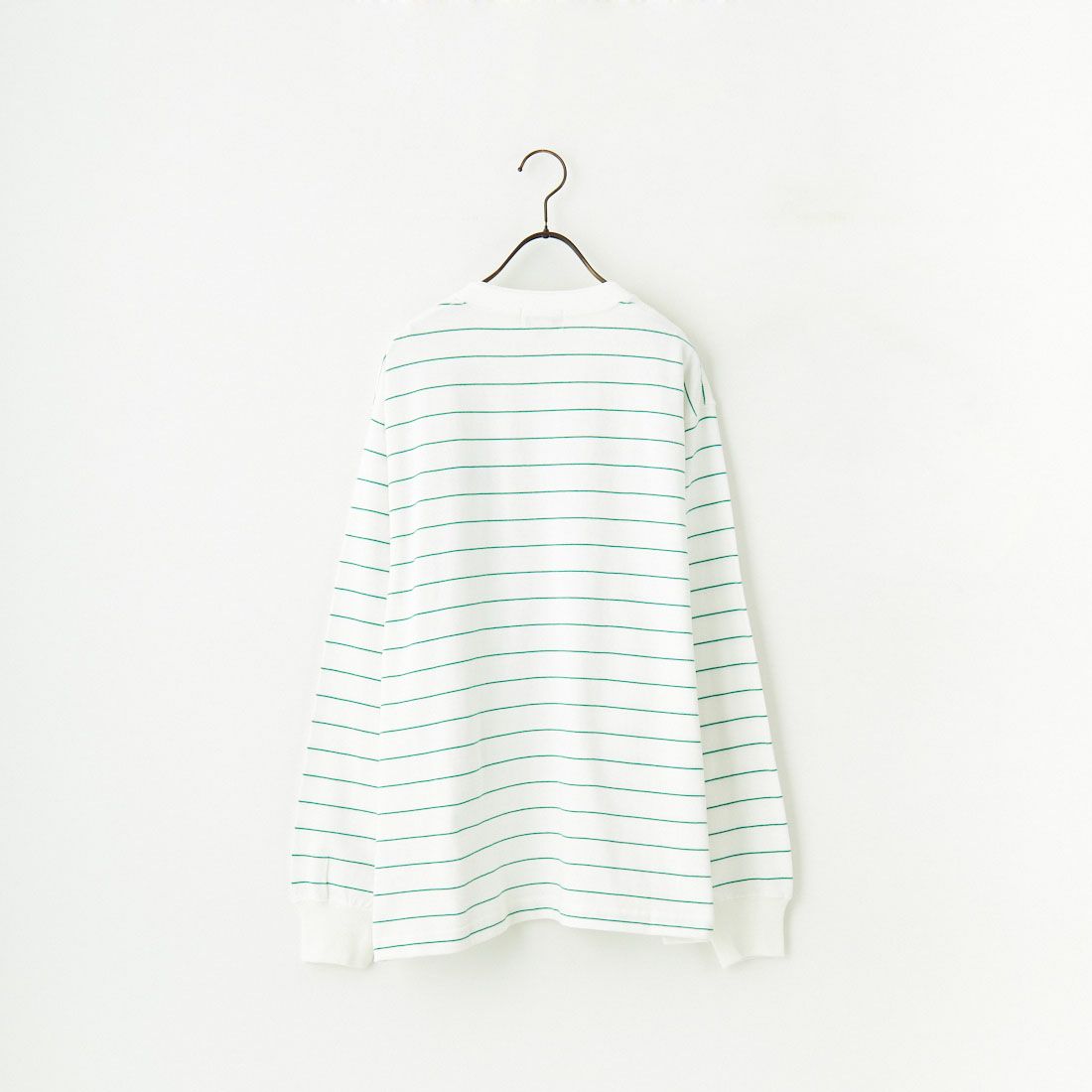 L.L.BEAN [エルエルビーン] Union ロングスリーブTシャツ [5175-9084] 90 W/L.GRN