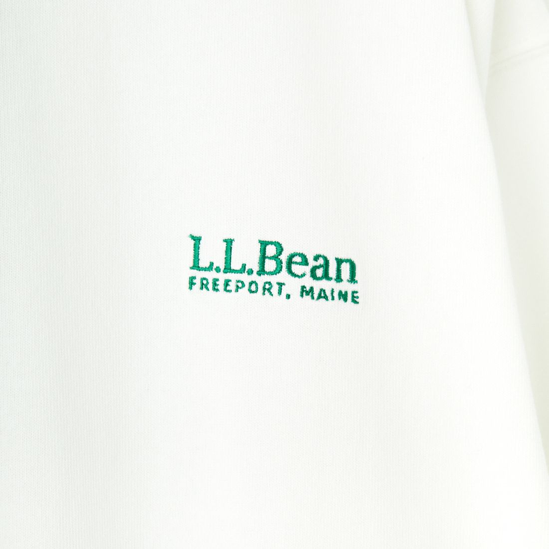 L.L.BEAN [エルエルビーン] Union ロングスリーブTシャツ [5175-9084] 09 WHITE