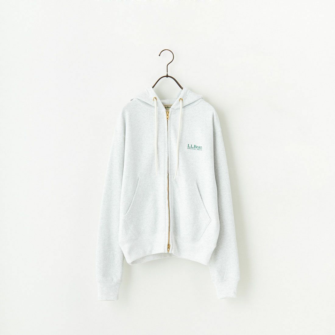L.L.BEAN [エルエルビーン] PORTAGE フルジップフーデッドスウェット [5175-9181] 19 BIRCH