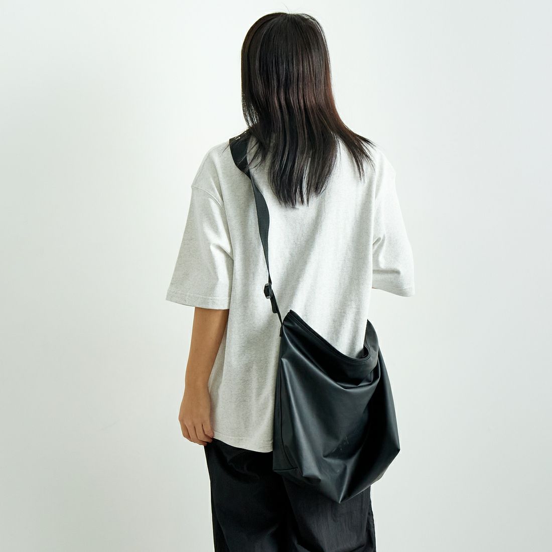 L.L.BEAN [エルエルビーン] Union ショートスリーブTシャツ [5275-0038] 19 BIRCH &&モデル身長：167cm 着用サイズ：S&&