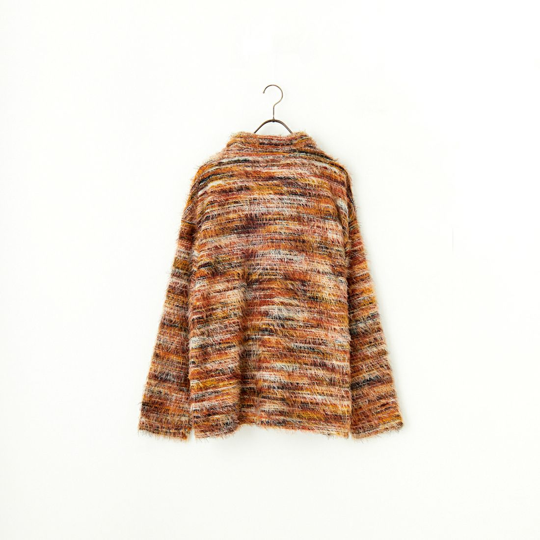 33Degrees [サーティスリーディグリーズ] シャギーニットシャツ [TH-3803] BROWN