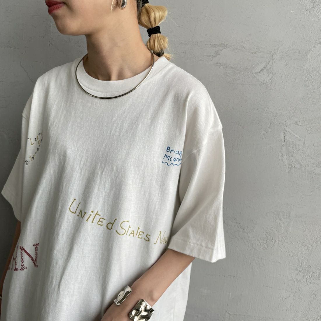 PAY DAY [ペイデイ] 別注 ミックスロゴTシャツ [PD5-CST-IN5-JF] WHITE