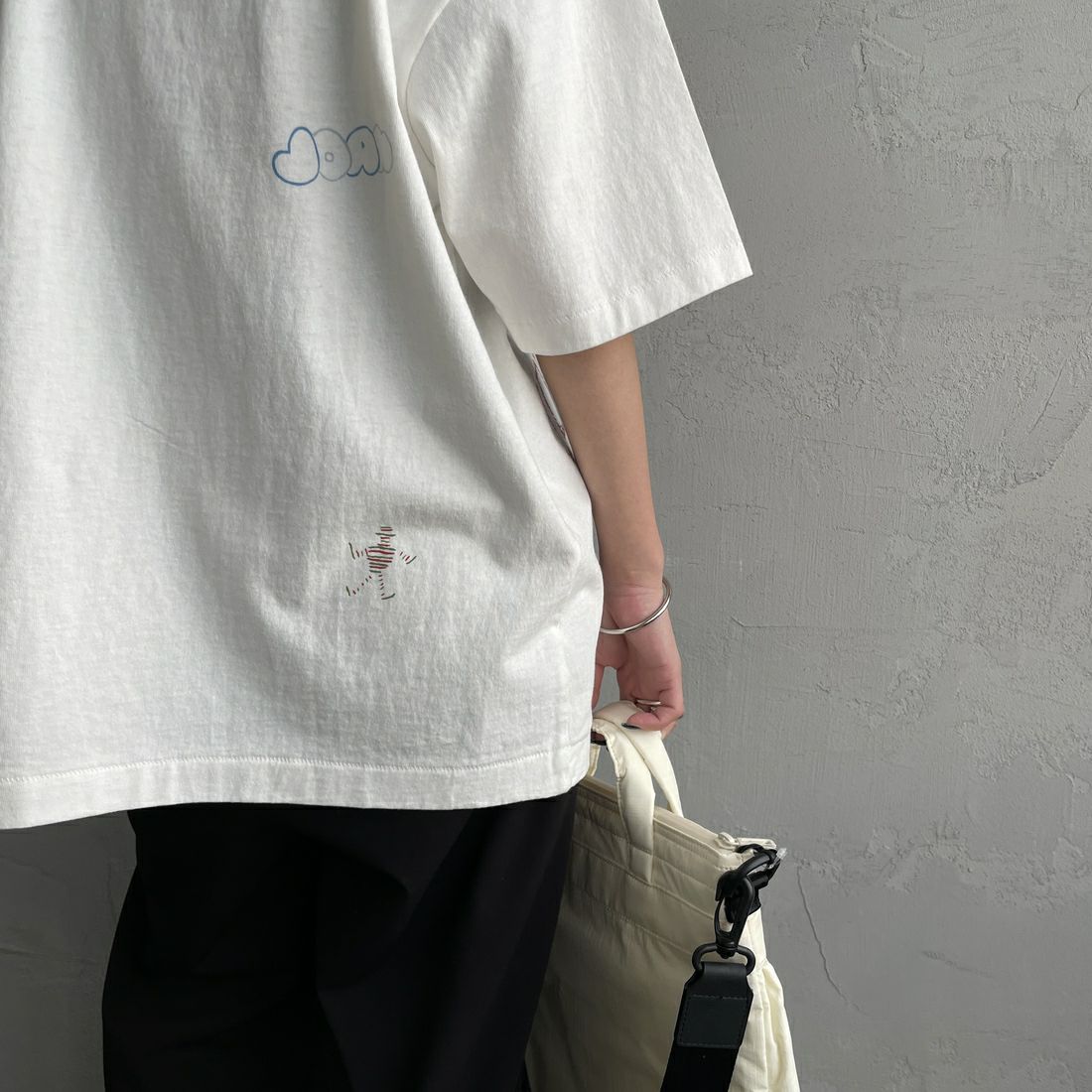 PAY DAY [ペイデイ] 別注 ミックスロゴTシャツ [PD5-CST-IN5-JF] WHITE