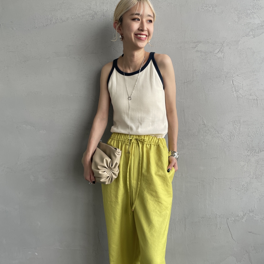 IVORY&&モデル身長：150cm 着用サイズ：F&&